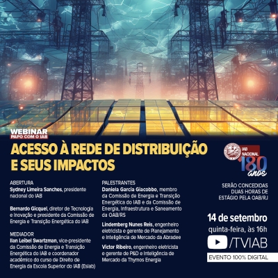 IAB Webinar Papo o IAB Acesso à Rede de Distribuição e seus