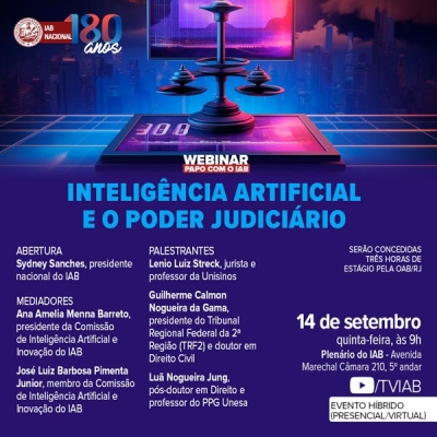 Rela O Entre Intelig Ncia Artificial E Poder Judici Rio Ser Debatida