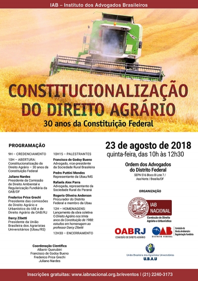 Programação do evento