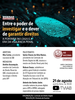 Uso de tecnologia em investigações criminais será debatido na Casa de Montezuma