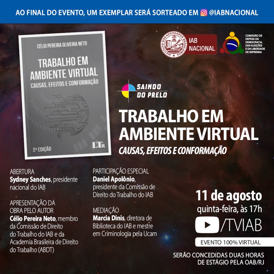 Livro Inteligência Artificial nas Relações de Trabalho