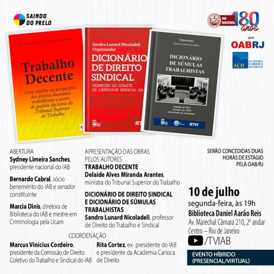 Publicações - Instituto de Direito do Trabalho