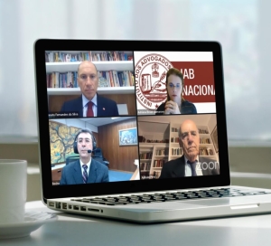 Da esq. para a dir., no alto, Paulo Renato Fernandes da Silva e Adriana Brasil Guimarães; embaixo, Renato Lopes Becho e Adilson Pires
