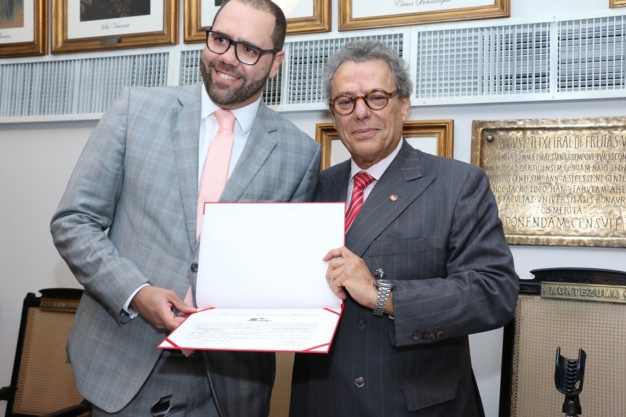 Pablo Malheiros da Cunha Frota é empossado por Técio Lins e Silva