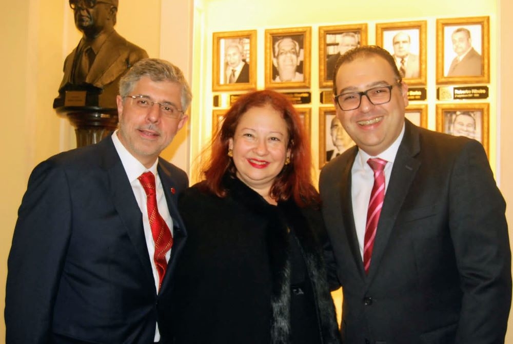 Sydney Sanches, Vânia Aieta e Marcelo Weick Pogliese