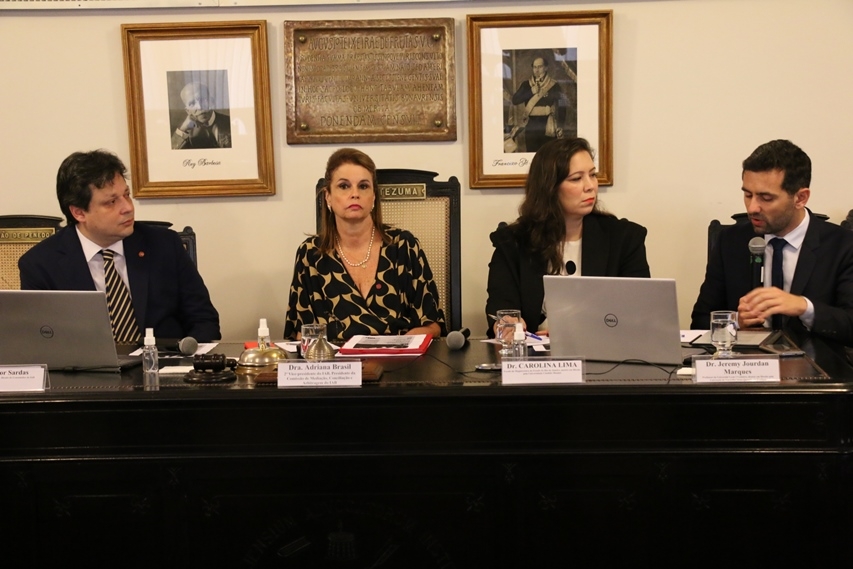 Da esq. para a dir., Vitor Sardas, Adriana Guimarães, Carolina Barrocas e Jeremy Jourdan-Marques